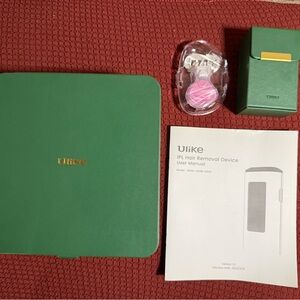 Ulike IPL Hair Removal Device with Case